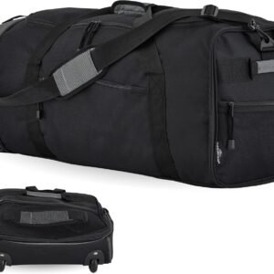 Travelers Club 32-inch Collapsible Expandble Travel Rolling Duffel Bag